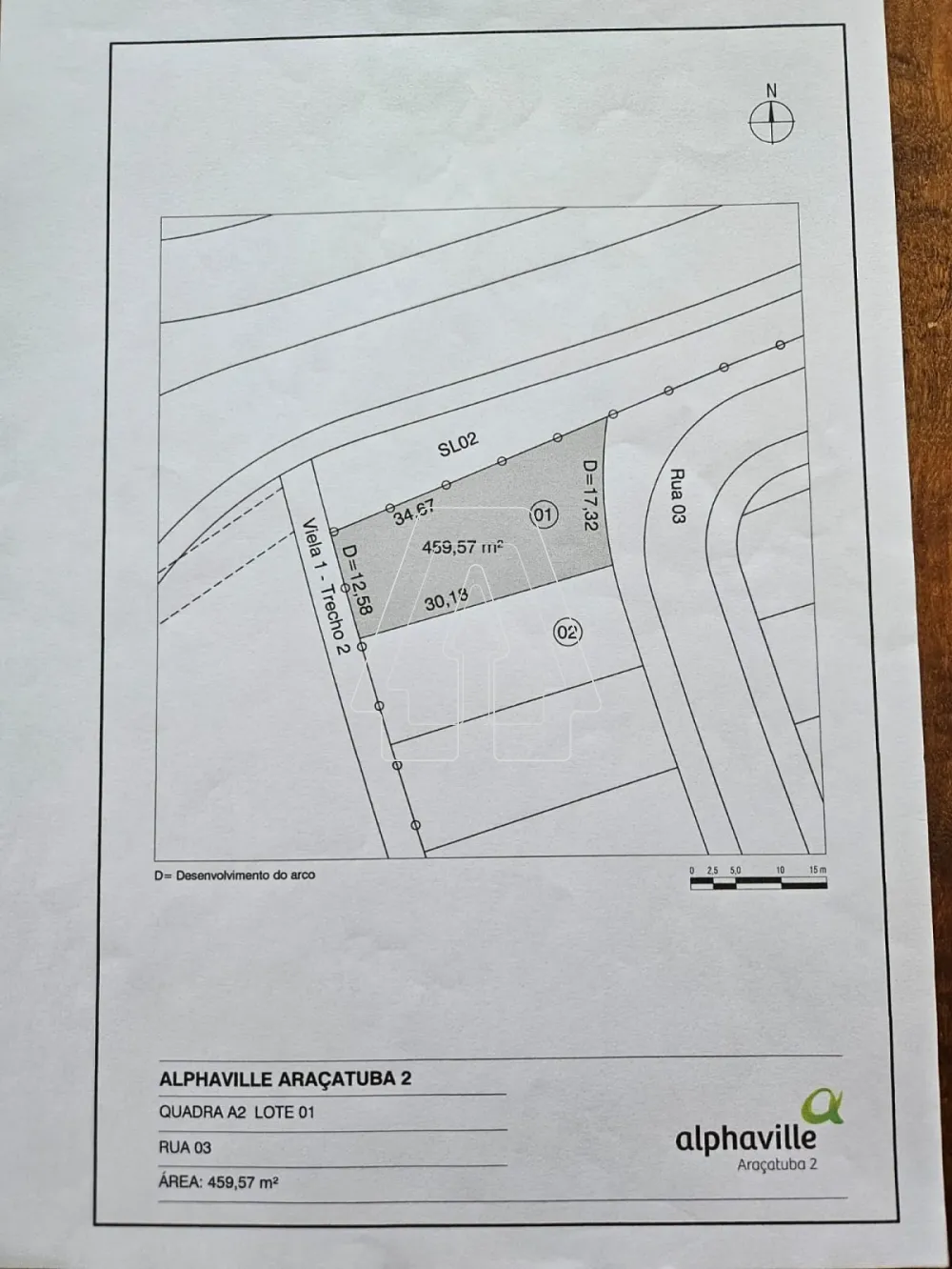Comprar Terreno / Condomínio em Araçatuba R$ 300.000,00 - Foto 2