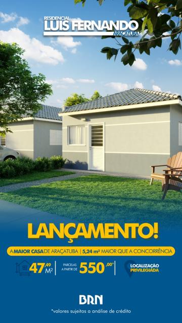 Lançamento Luis Fernando no bairro Vila Aeronutica em Araatuba-SP
